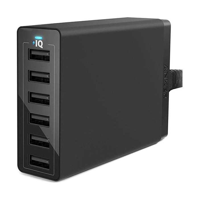 تصویر A2123 PowerPort 6 60W 6-Port USB Wall Charger