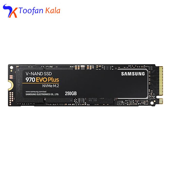 تصویر اس اس دی اینترنال سامسونگ مدل 970EVO PLUS ظرفیت 250 گیگابایت
