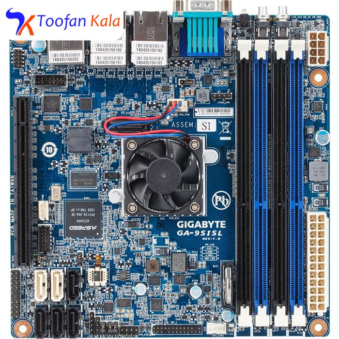 تصویر مادربرد گیگابایت مدل GA-9SISL  Gigabyte GA-9SISL Motherboard