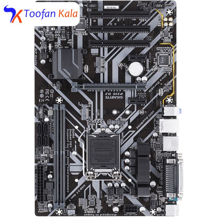 تصویر مادربرد گیگابایت مدل GA-P310-D3 rev. 1.0  Gigabyte GA-P310-D3 rev. 1.0 Motherboard