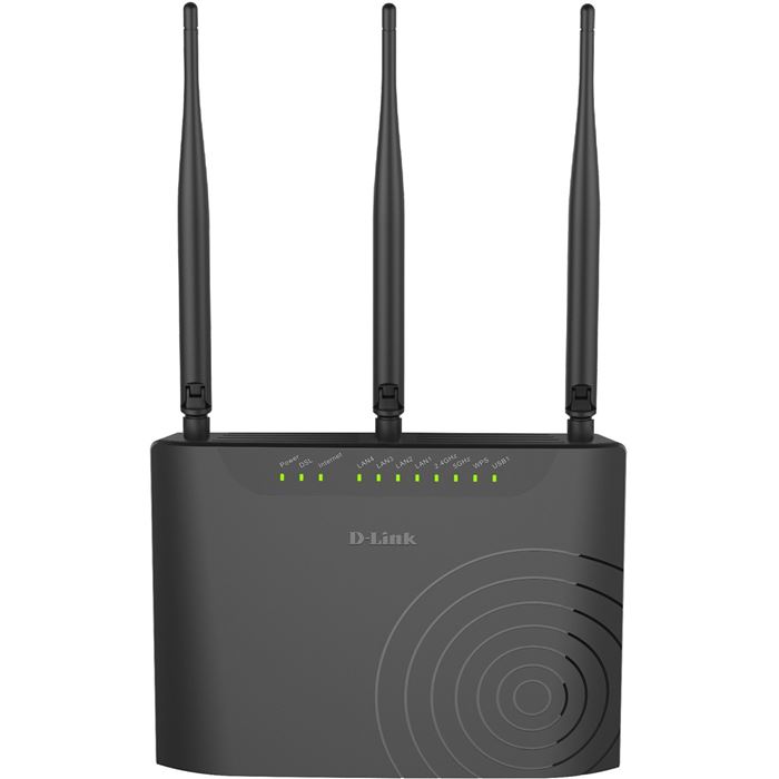 تصویر مودم روتر بی‌سیم ADSL2 Plus و VDSL2 Plus دی-لینک مدل DSL-2877AL