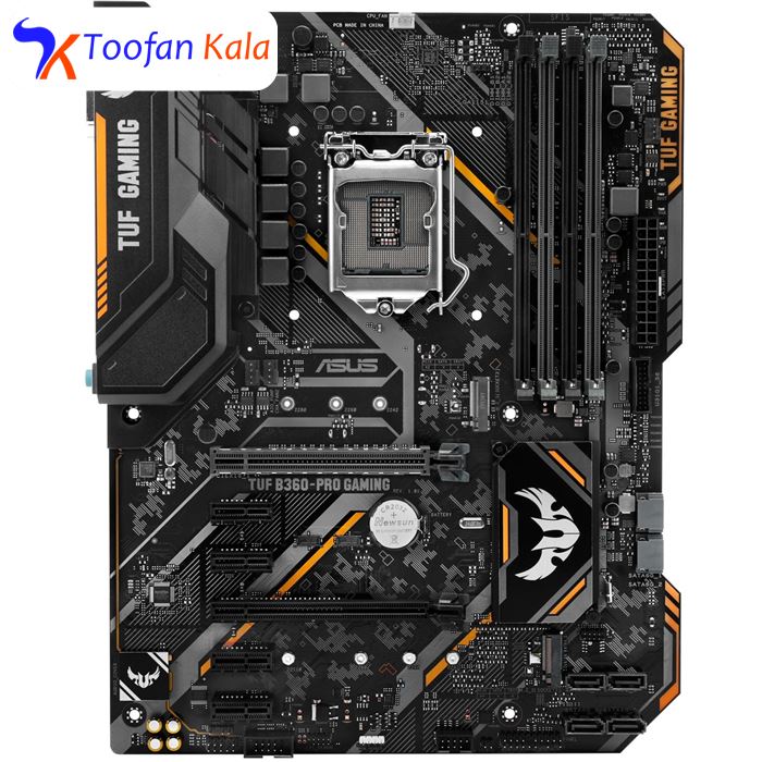 تصویر مادربرد ایسوس مدل TUF B360-PRO GAMING