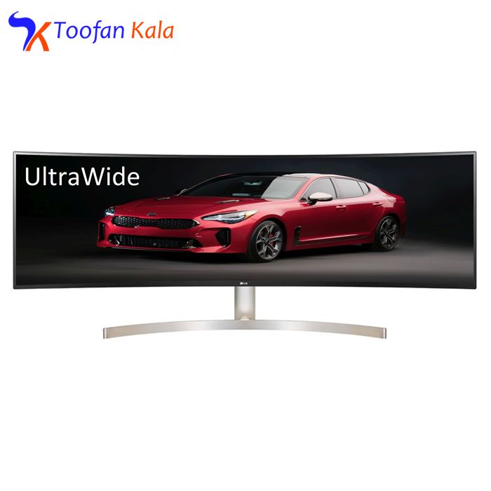 تصویر مانیتور 49 اینچ منحنی ال جی مدل 49WL95C  Ultrawide