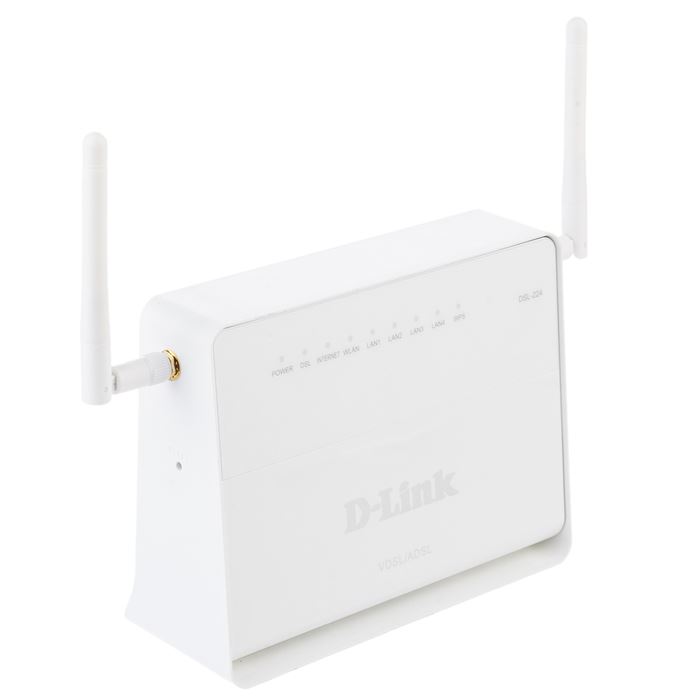 تصویر مودم روتر بی سیم ADSL2 Plus و VDSL2 دی لینک مدل DSL-224