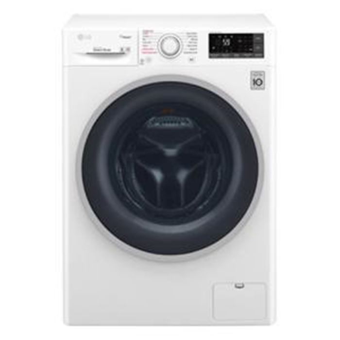 تصویر ماشین لباسشویی درب از جلو ال جی مدل WM-845SW