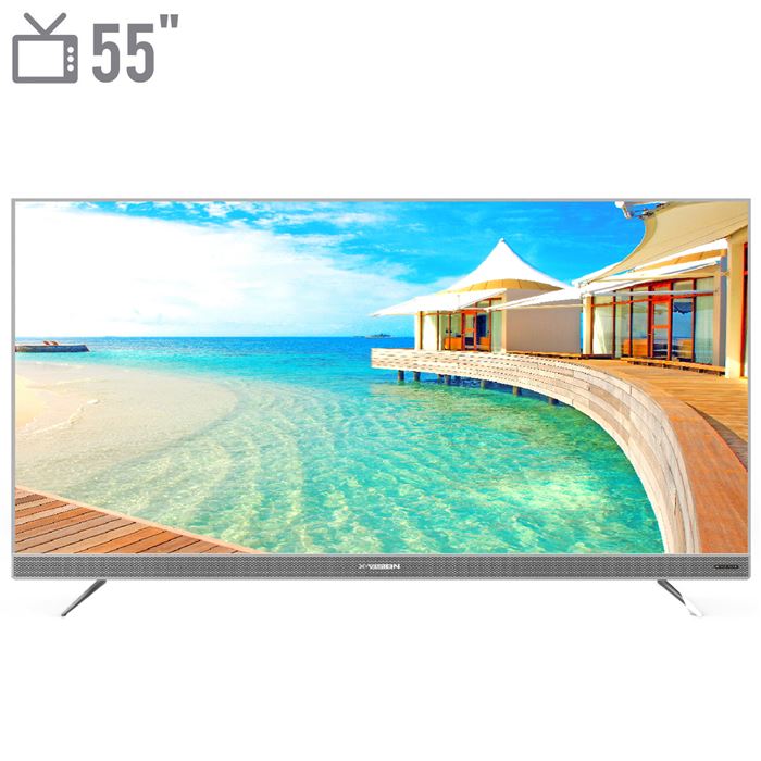 تصویر تلویزیون ال‌ئی‌دی هوشمند ایکس ویژن مدل 55XTU 725 سایز 55 اینچ