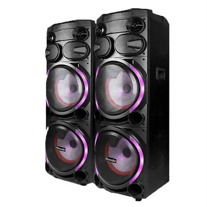 تصویر اسپیکر و باند مکسیدر مدل AL 253 دی جی رقص نور دار DJ PRO