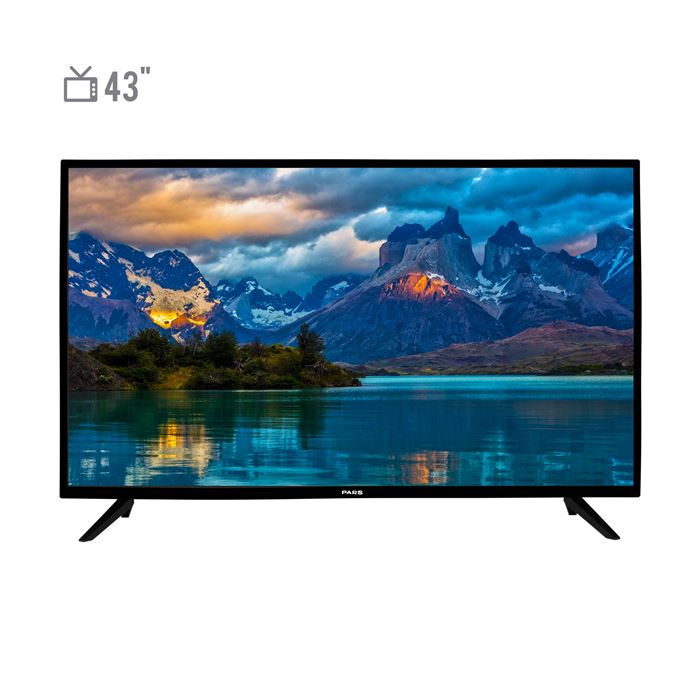 تصویر تلویزیون ال ای دی پارس مدل P43F 300 سایز 43 اینچ