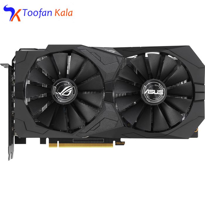 تصویر کارت گرافیک ایسوس مدل ROG STRIX GTX 1650 O4G  Gaming 