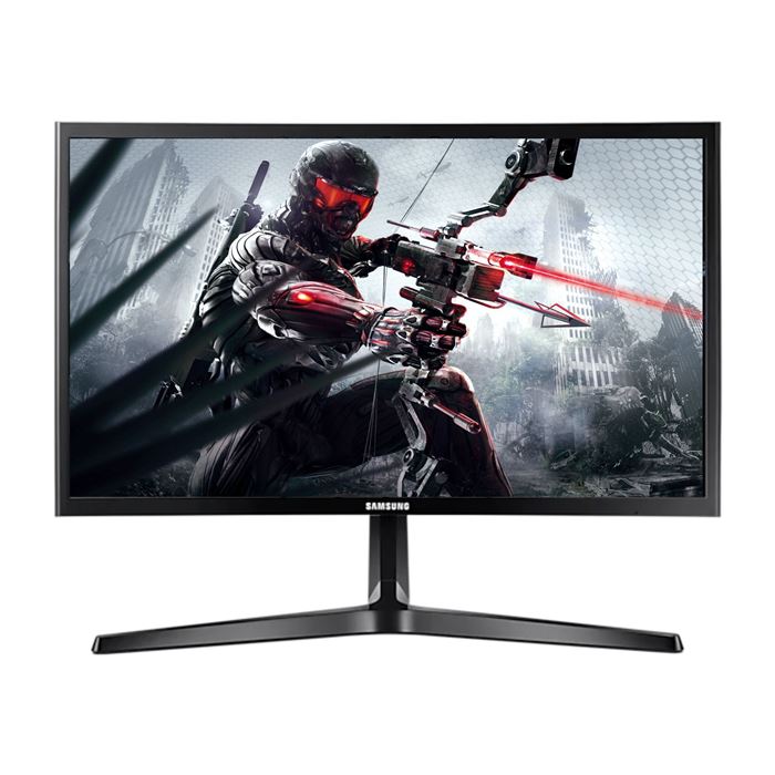 تصویر مانیتور خمیده سامسونگ مدل LC24RG50FQM سایز 24 اینچ