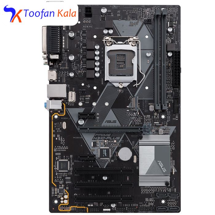 تصویر مادربرد ایسوس مدل PRIME H310-PLUS  ASUS PRIME H310-PLUS Motherboard