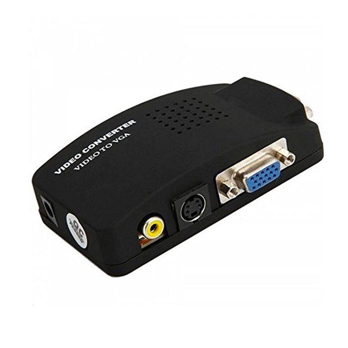 تصویر مبدل AV و S-Video به VGA مدل YZ-1802